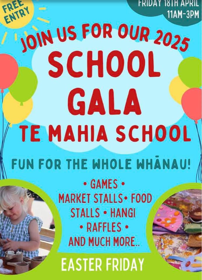 Te Mahia School gala