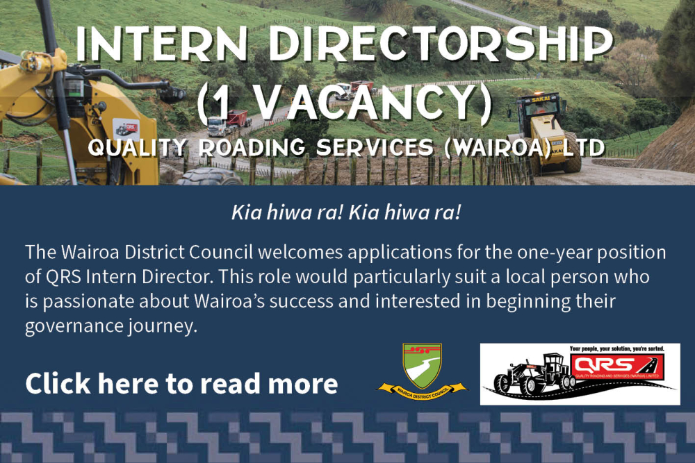 Intern Directorship - Quality Roading Services