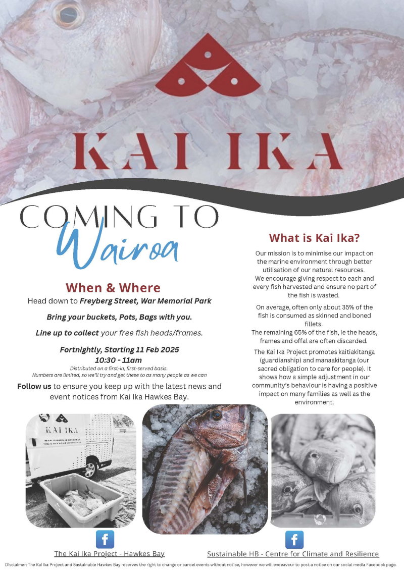 Kai Ika  - Coming to Wairoa