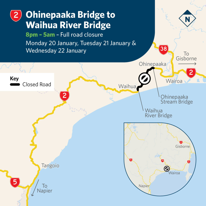 NZTA Road Closure