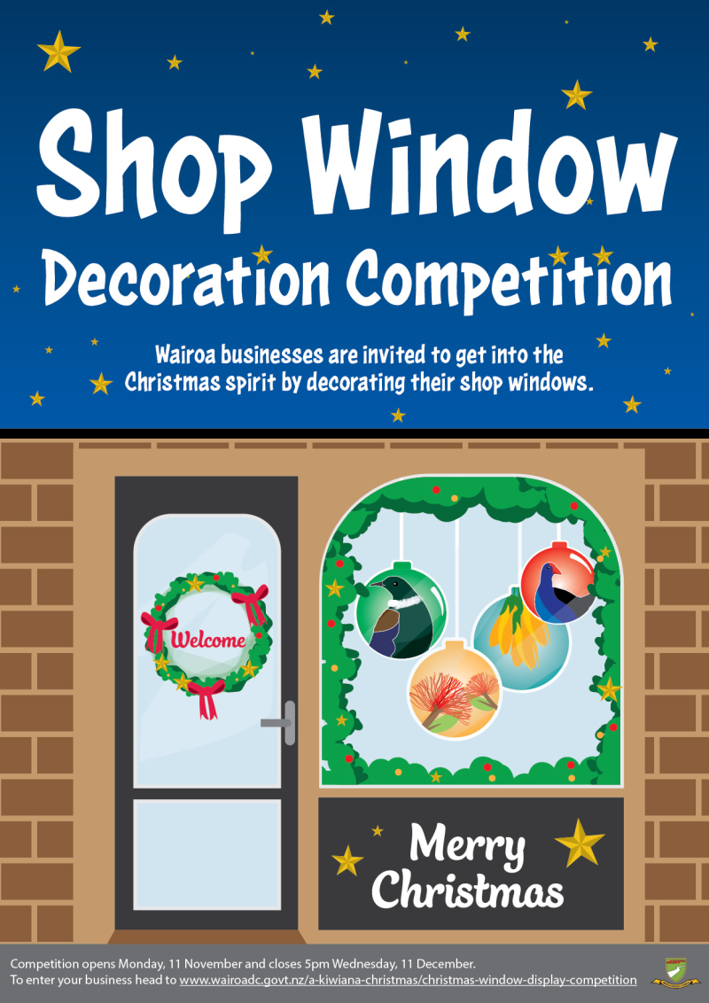 Christmas Window Decoration Competition