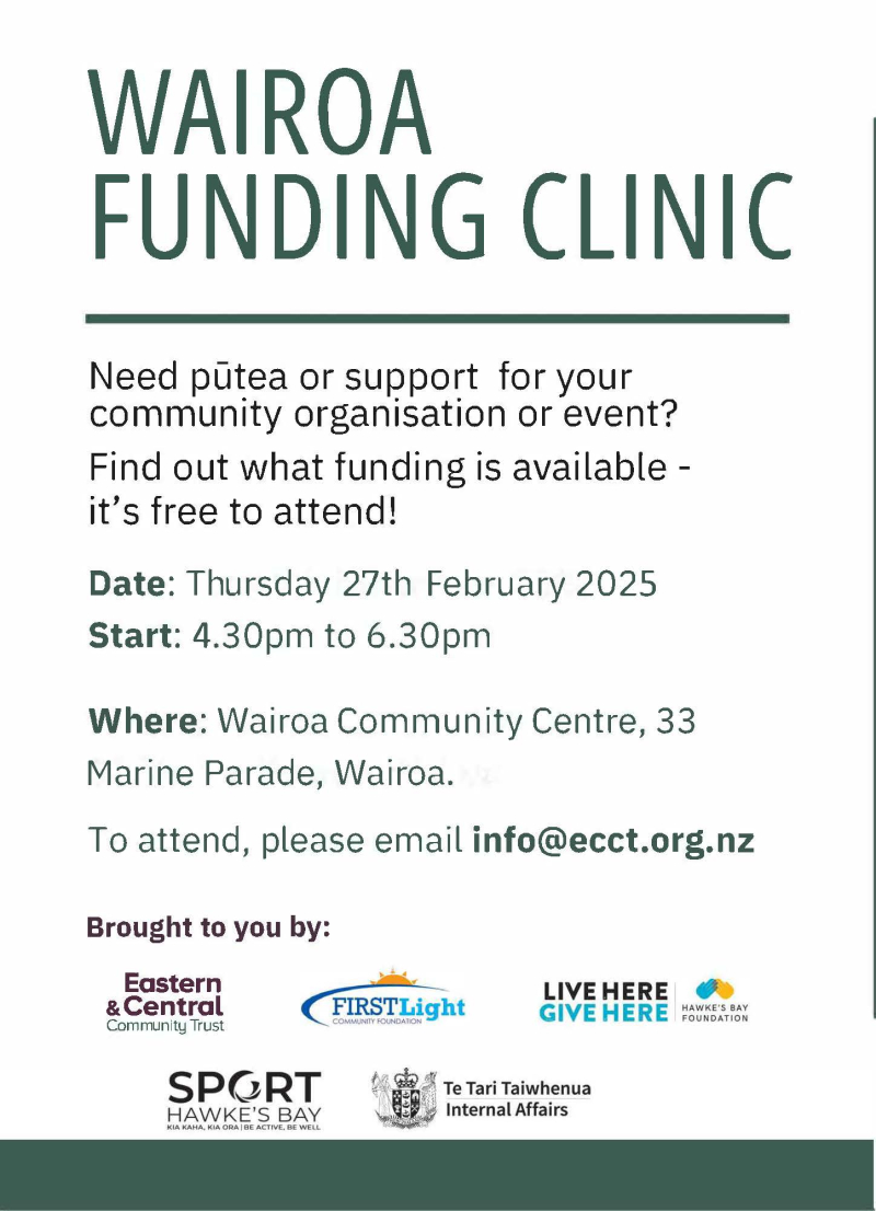 Wairoa Funding Clinic