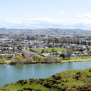 Wairoa town and river