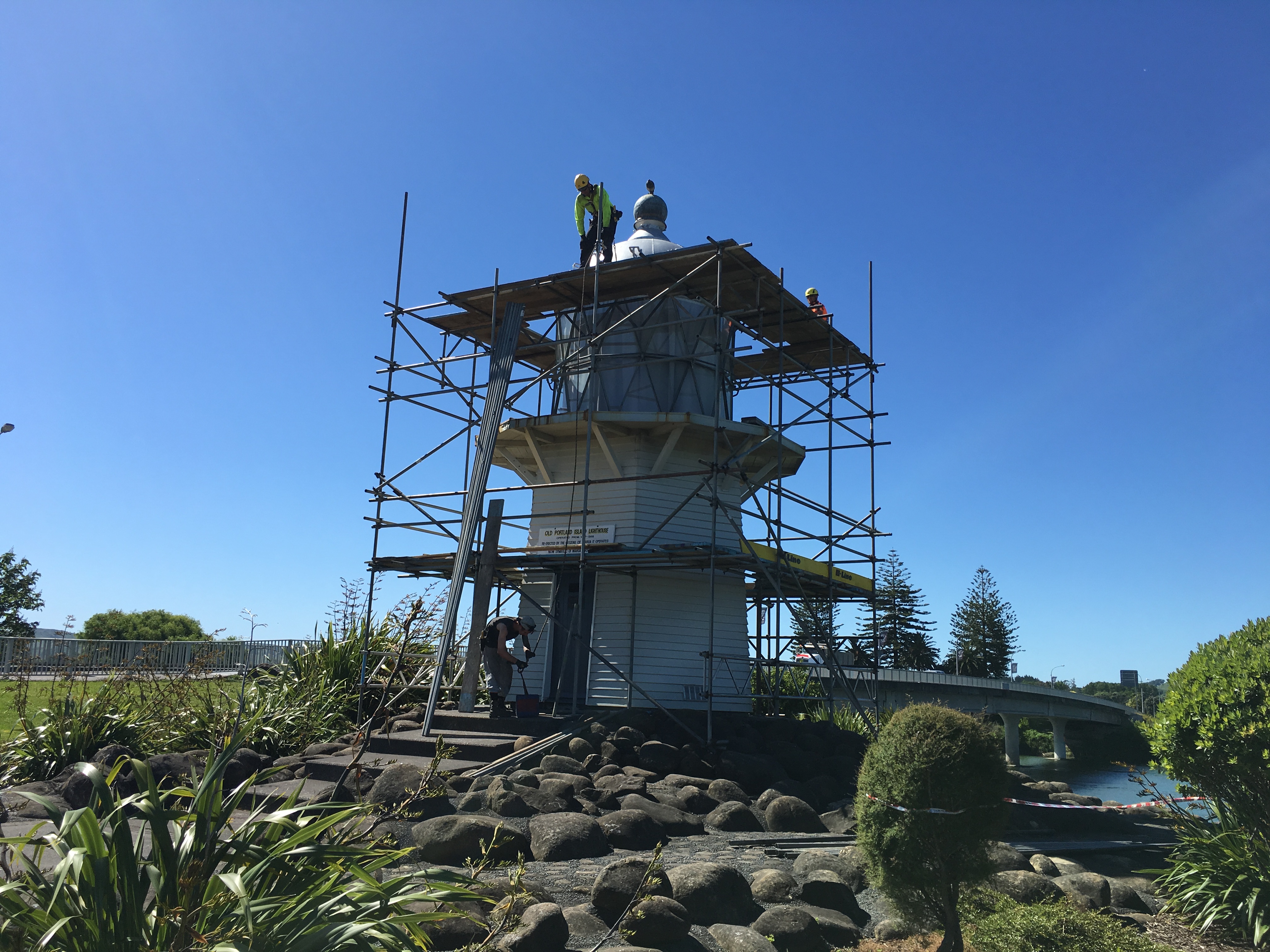 Wairoa’s iconic lighthouse getting some TLC | Archive | Wairoa District ...