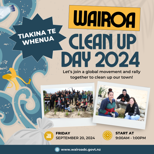 WDC SOCIAL TILE Wairoa Clean Up Day 2024